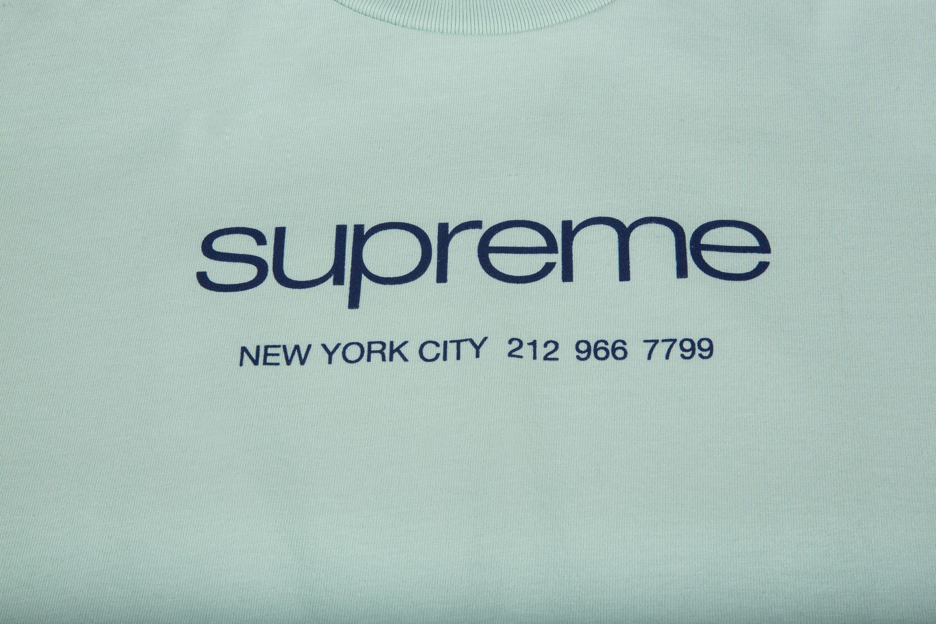 Buy Supreme Shop Tee Light Teal SS20T19 LIGHT TEAL GOAT