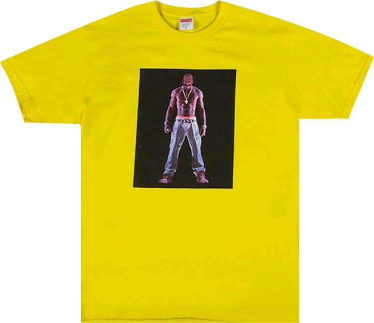 Supreme Tupac Hologram Tee 'Yellow'
