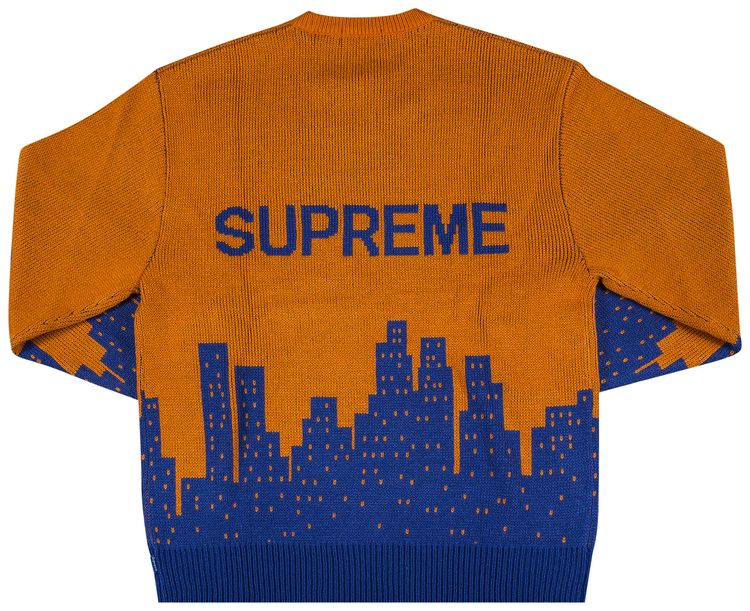 Supreme New York Sweater Orange