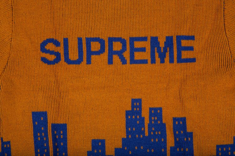 Supreme New York Sweater Orange