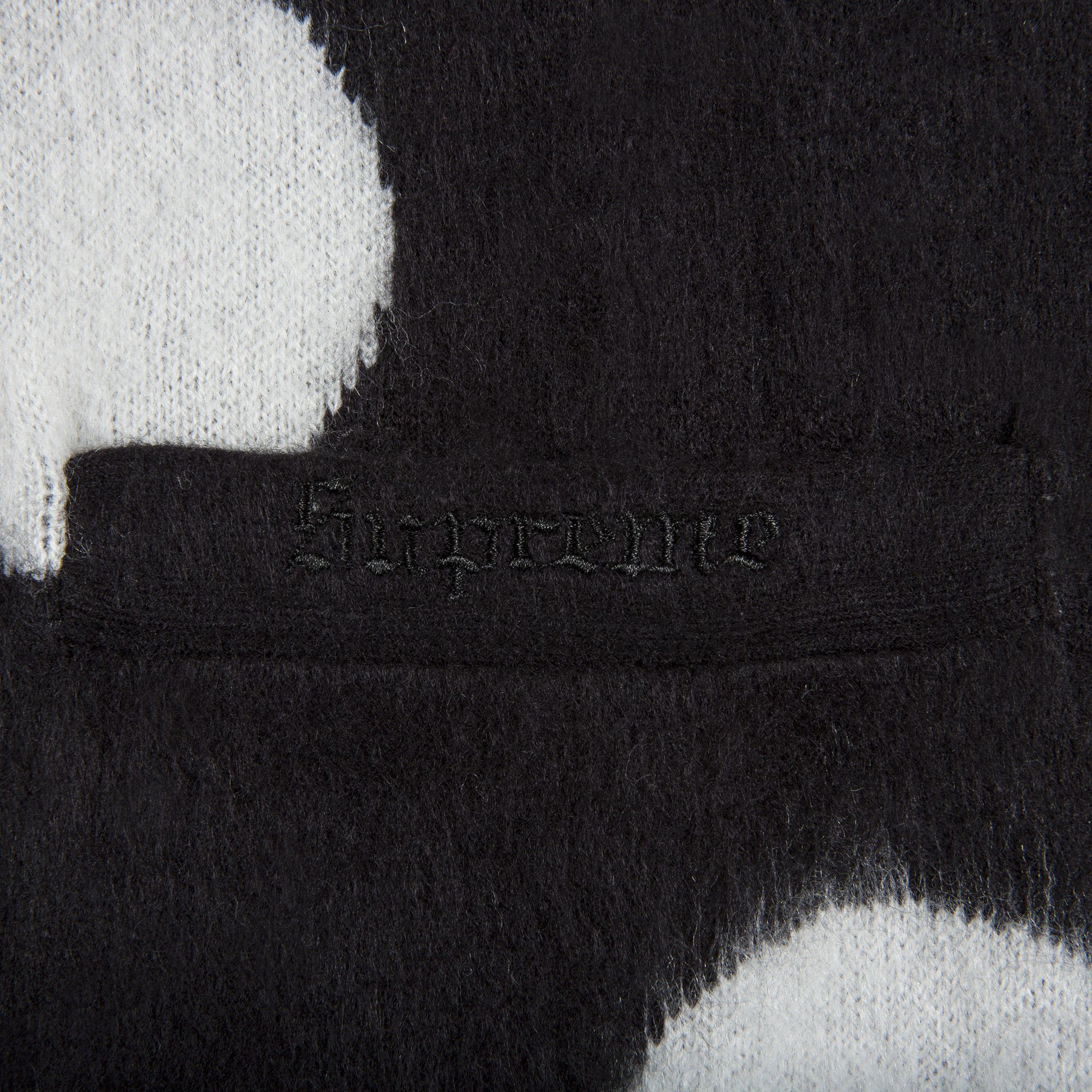 Buy Supreme Brushed Polka Dot Cardigan 'Black' - SS20SK6
