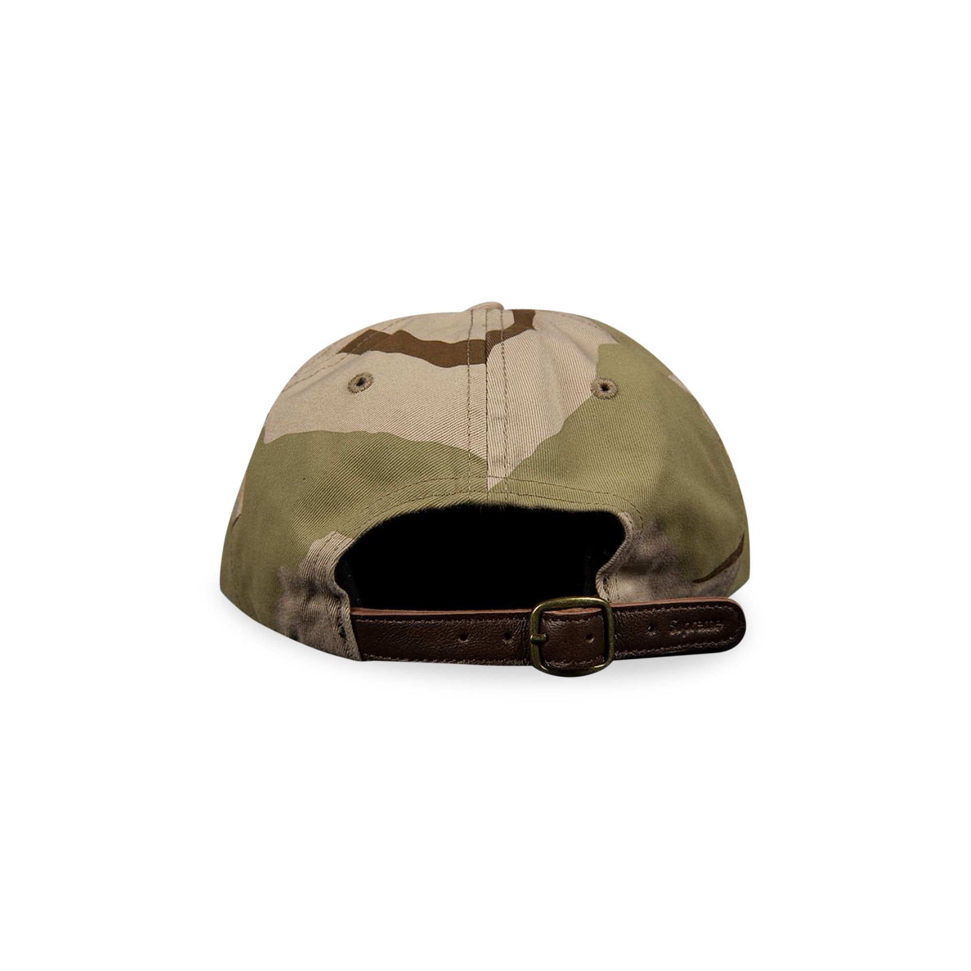 Buy Supreme Side Pocket Script Logo 6-Panel Cap 'Desert Camo