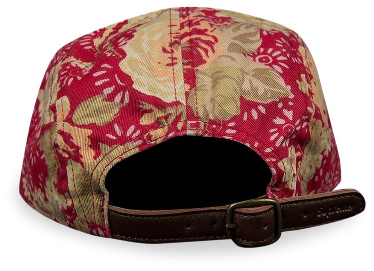 Supreme Washed Chino Twill Camp Cap Floral