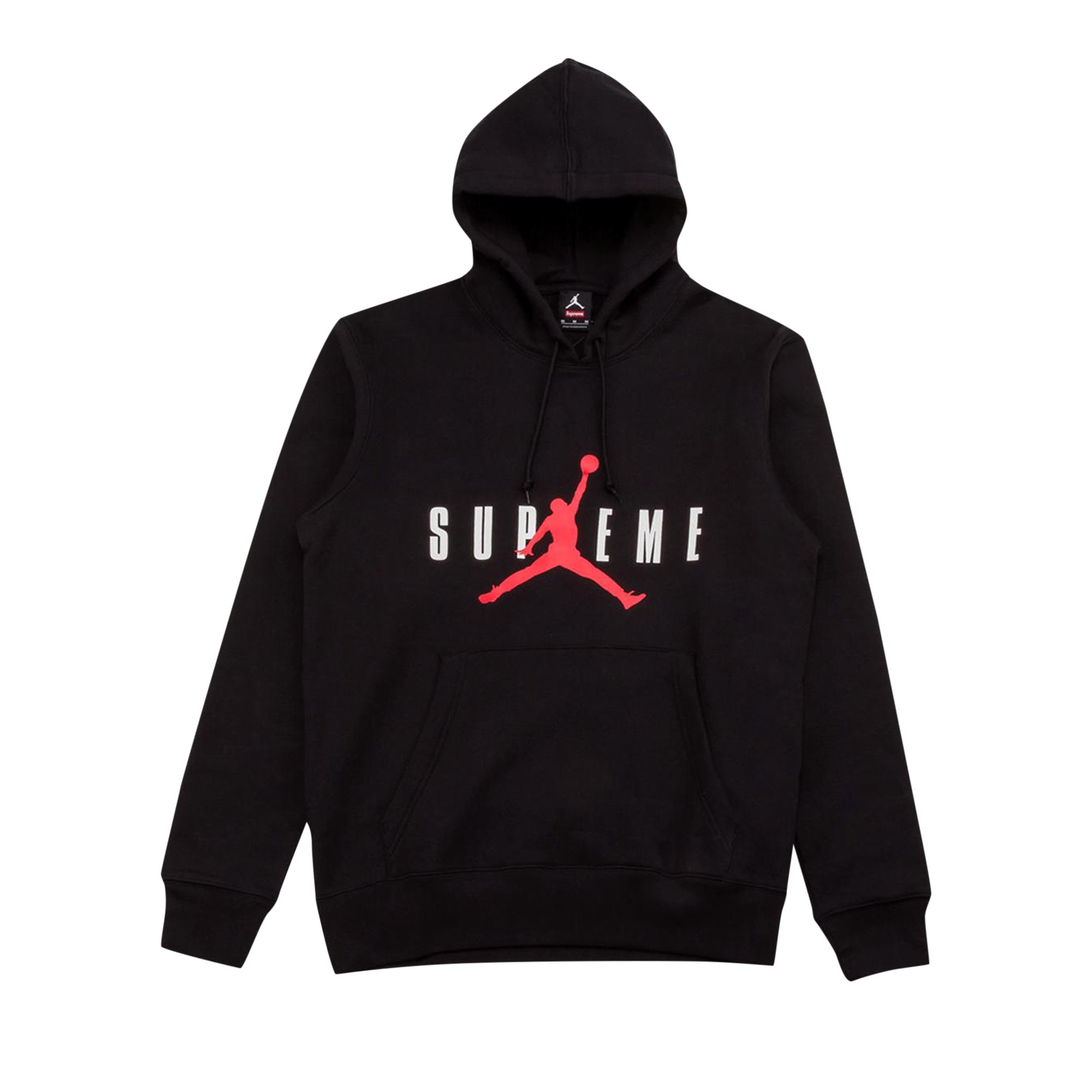 Buy Supreme x Jordan Hooded Pullover 'Black' - FW15SW3 BLACK | GOAT