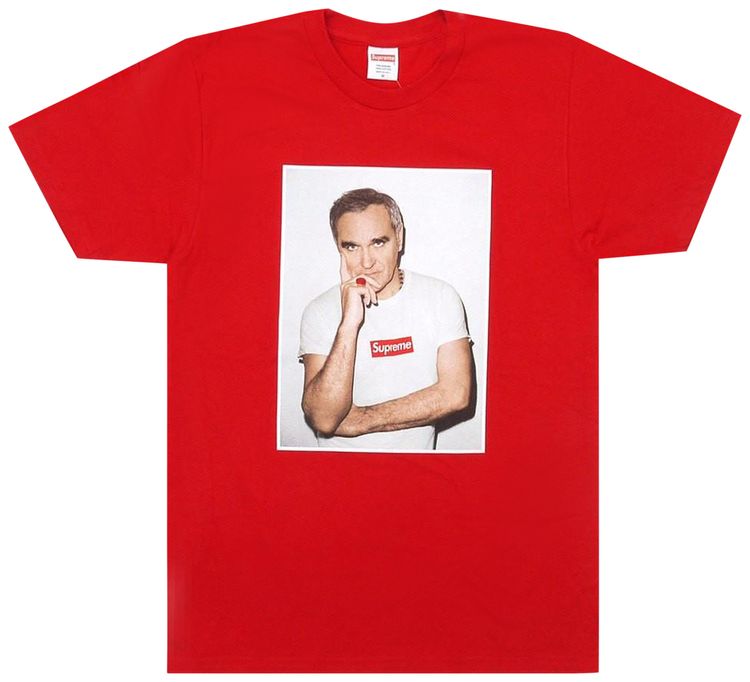 Supreme Morrissey Tee Red