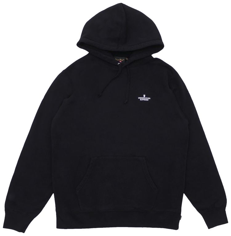 Supreme x Undercover x Public Enemy Terrordome Hooded Sweatshirt Black