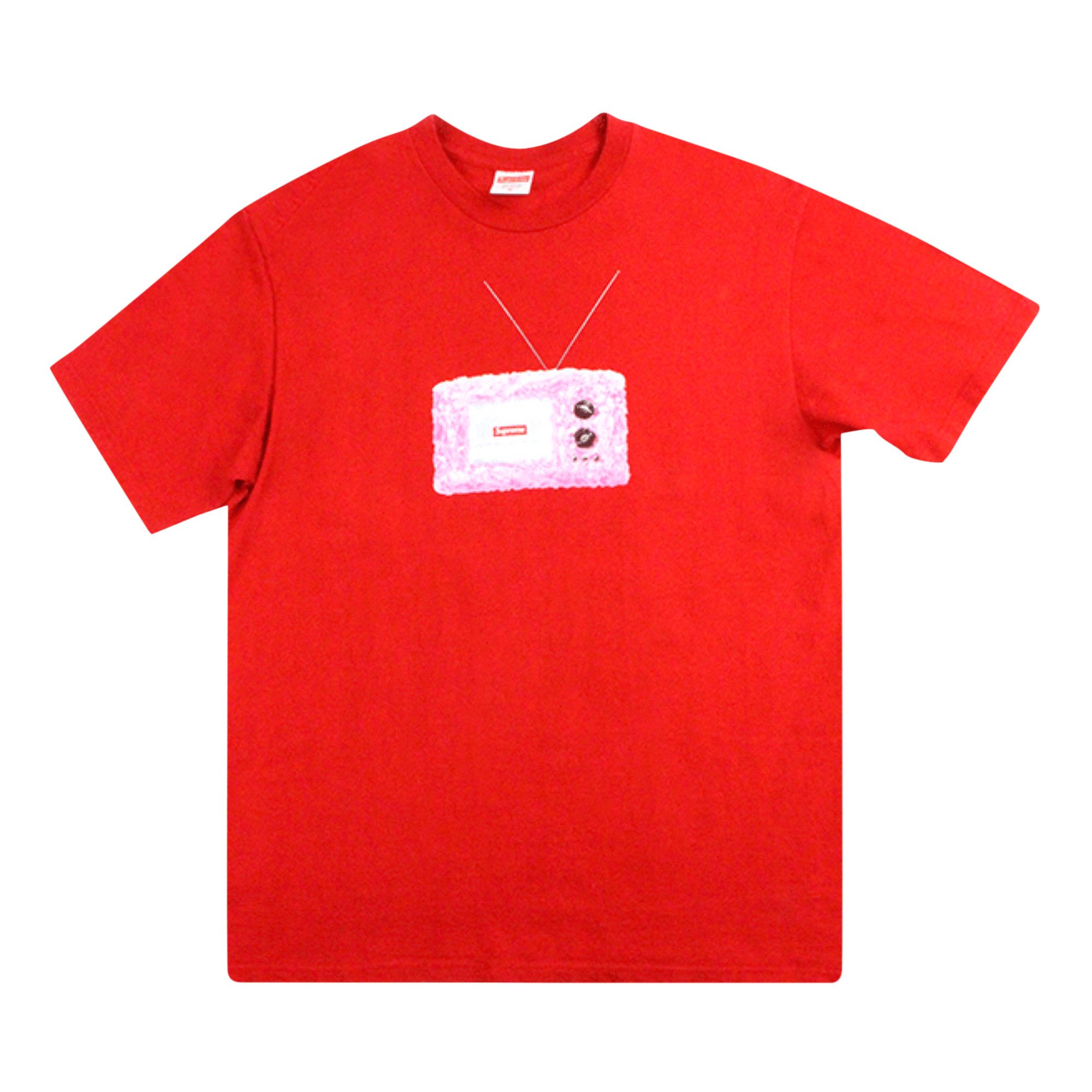 Supreme TV Tee Red