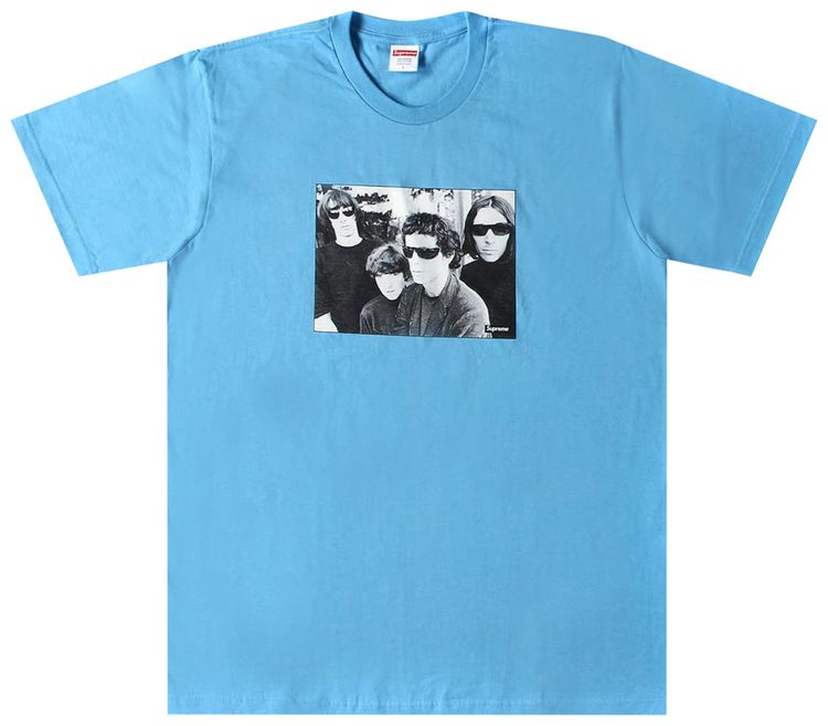 Supreme The Velvet Underground Tee Light Slate