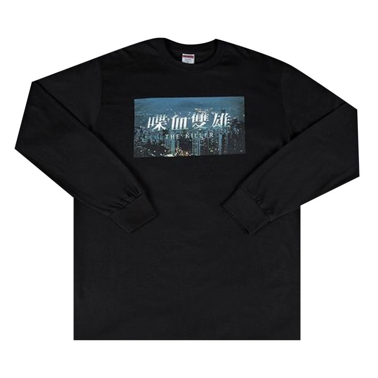 Buy Supreme The Killer Long-Sleeve Tee 'Black' FW18T4 BLACK GOAT