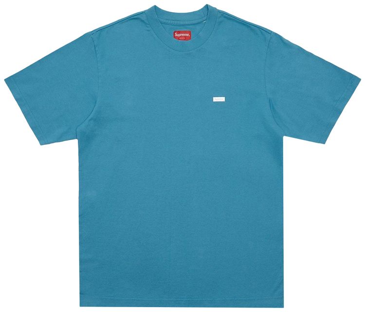 Supreme Reflective Small Box Tee Dusty Blue