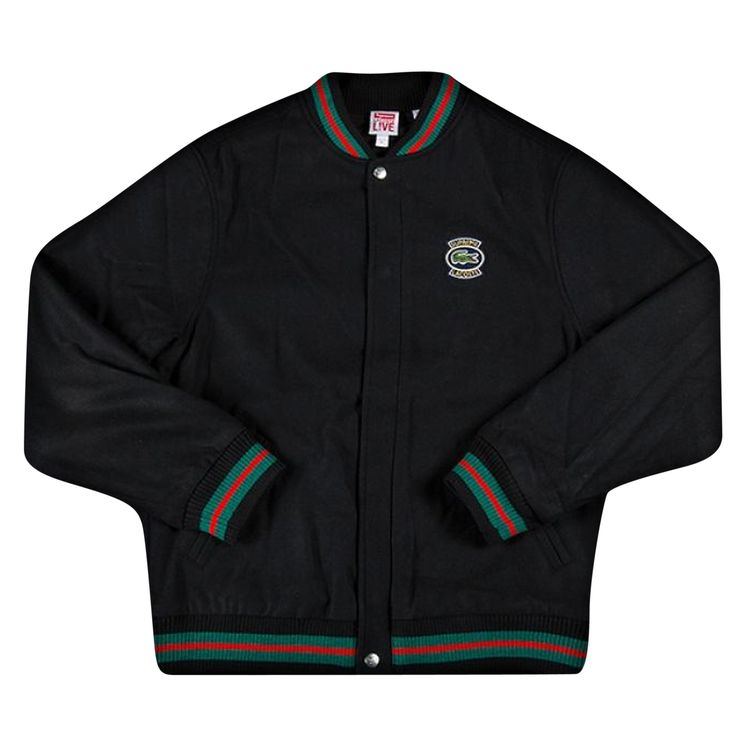 Buy Supreme x Lacoste Wool Varsity Jacket 