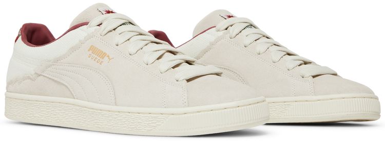 Puma Suede and Chill Marshmallow Team Gold