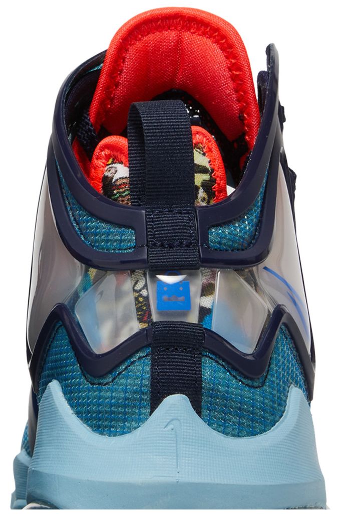 Nike LeBron 19 Fast Food   Dutch Blue