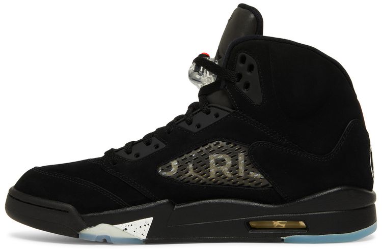 Paris Saint Germain x Air Jordan 5 Retro Black Sample