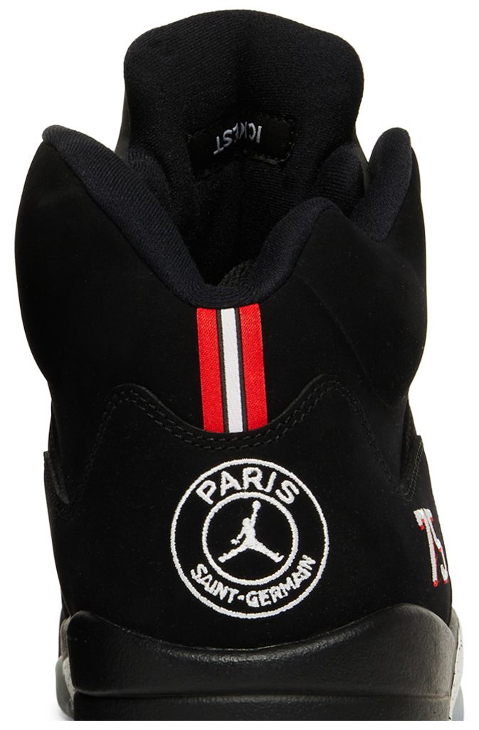 Paris Saint Germain x Air Jordan 5 Retro Black Sample