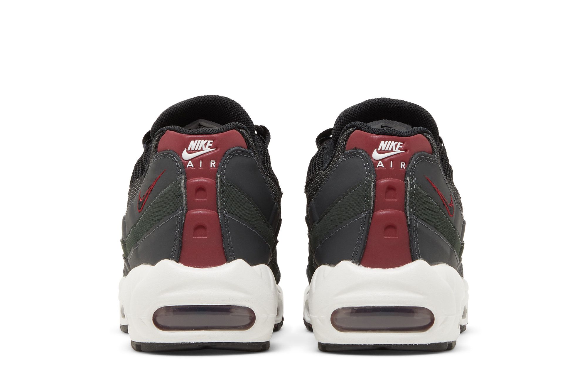 Nike air max 95 grey team red online