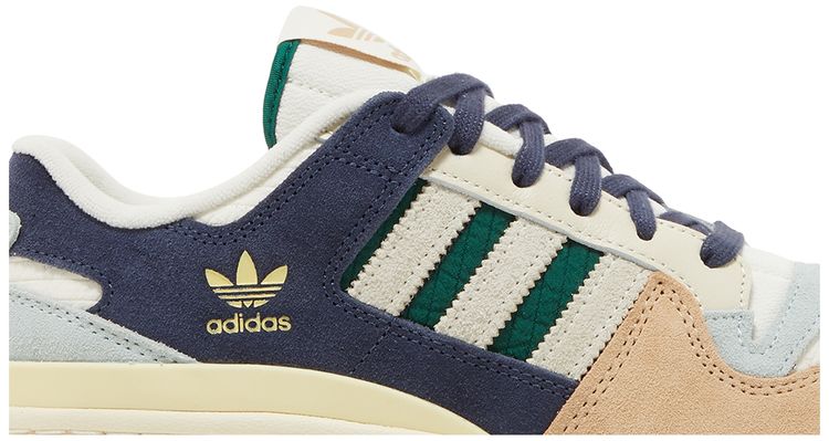 Adidas Forum 84 Low Beige Navy Green
