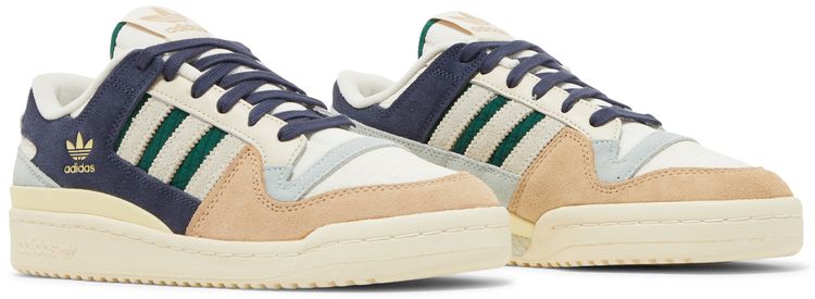 Adidas Forum 84 Low Beige Navy Green