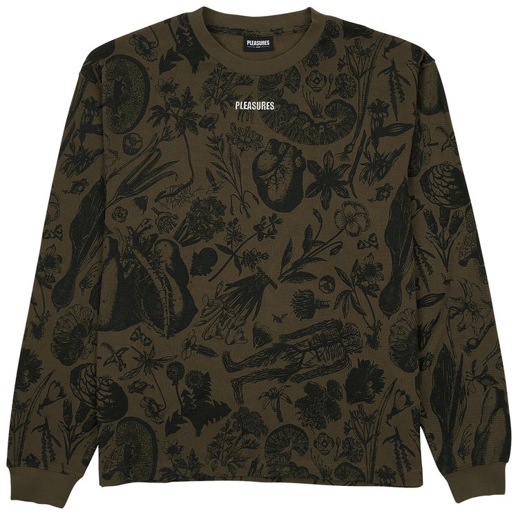 Pleasures Rebirth Thermal Long Sleeve Green