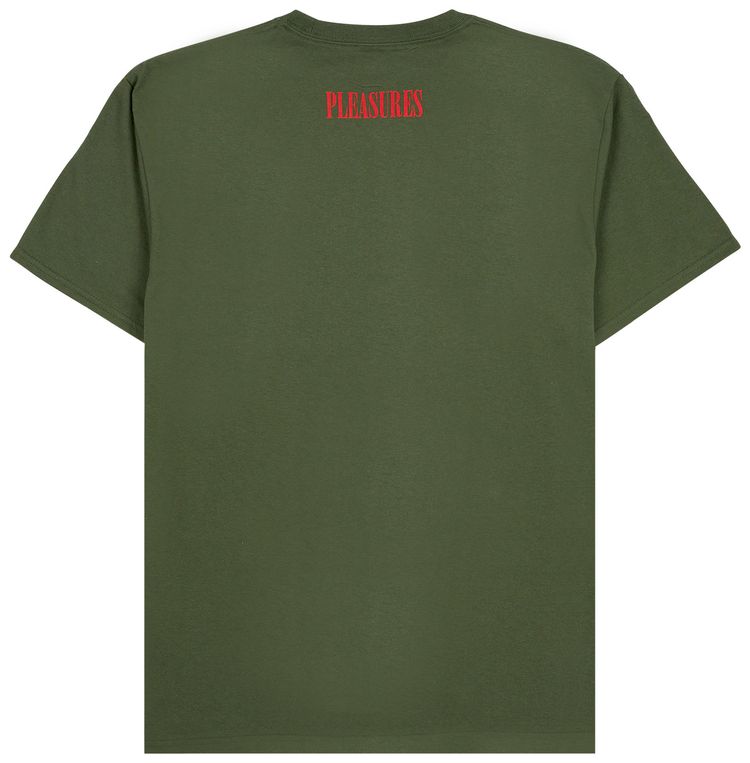 Pleasures Alien T Shirt Olive