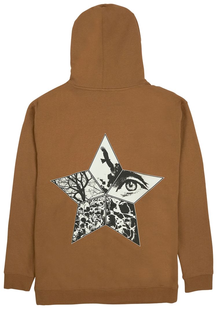 Pleasures Flying Hoodie Caramel