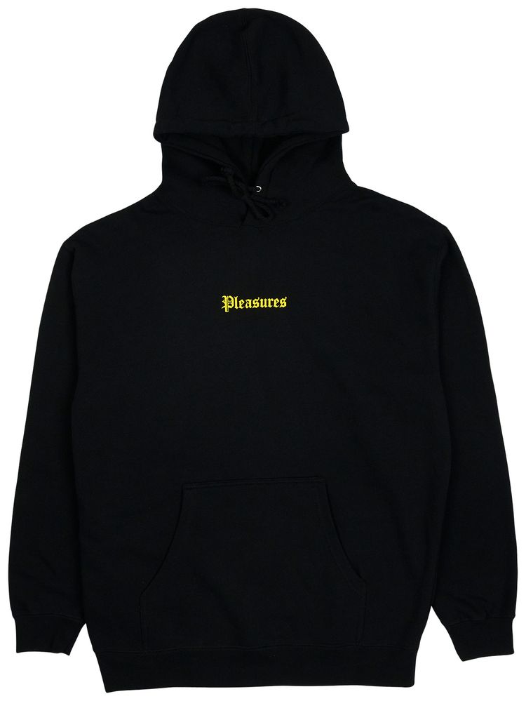 Pleasures Reality Hoodie Black