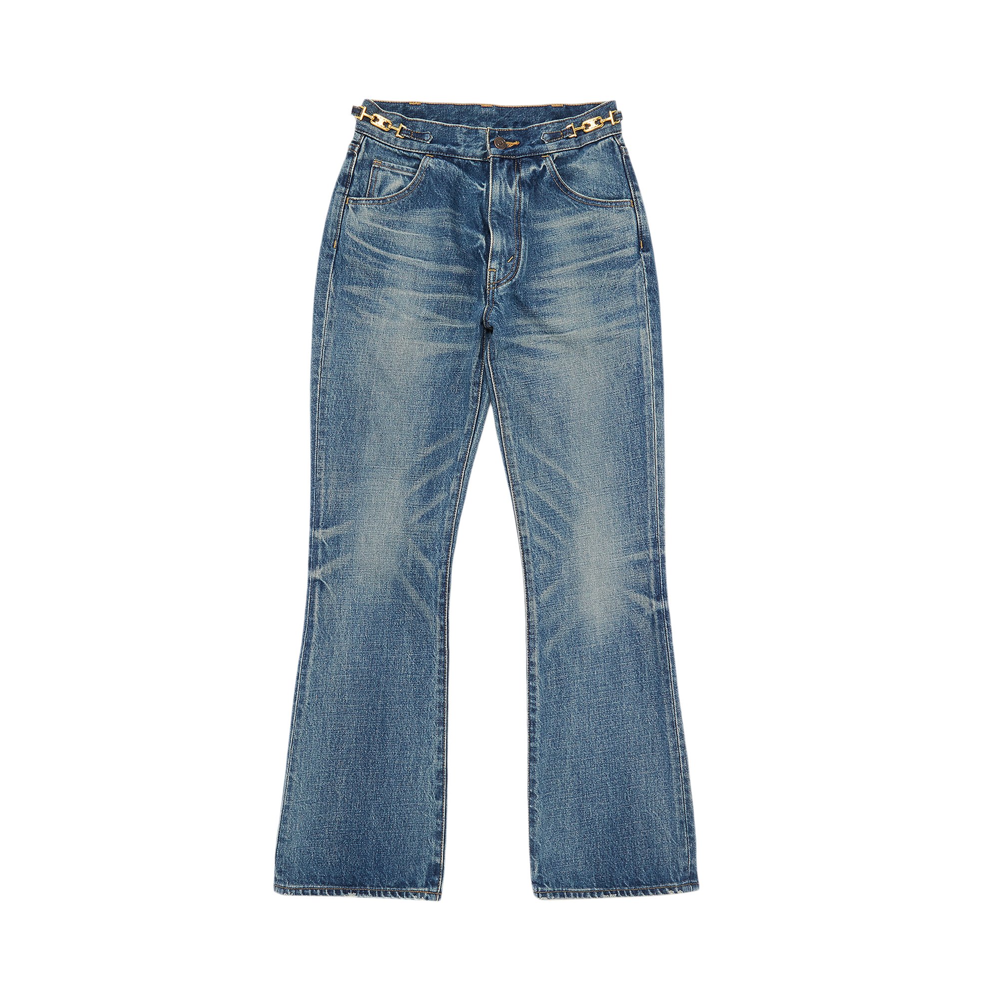 Buy CELINE Dylan Flared Jeans 'Union Wash' - 2N678930F 07UW | GOAT