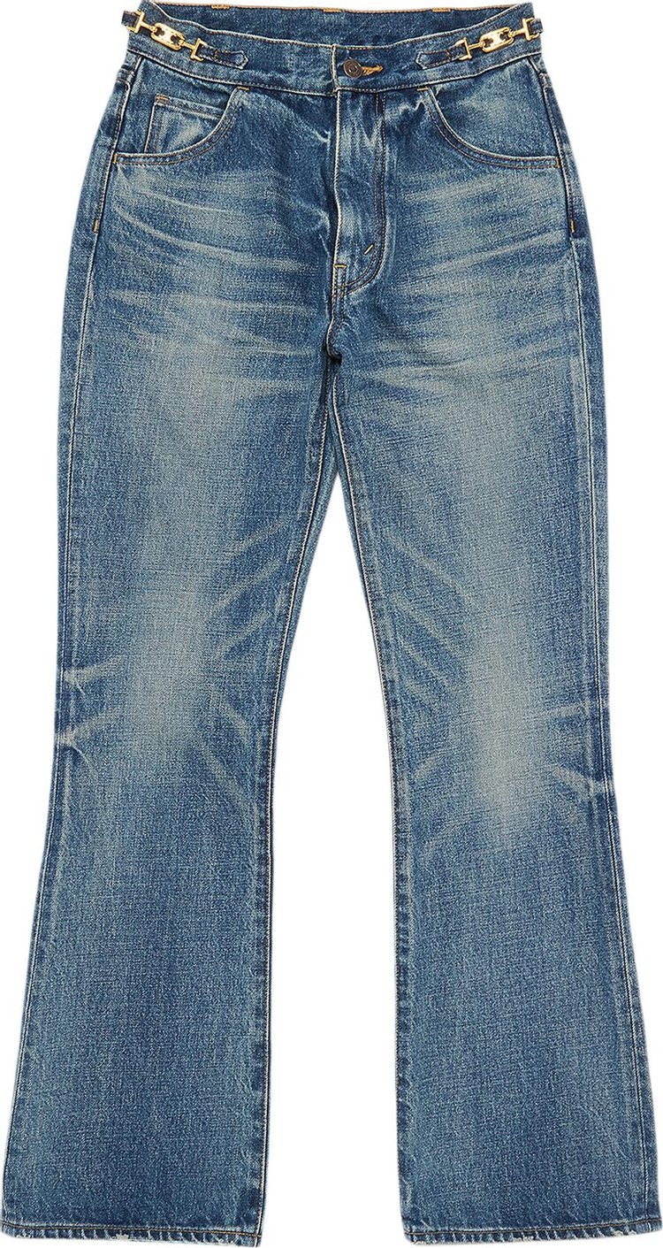 CELINE Dylan Flared Jeans 'Union Wash'