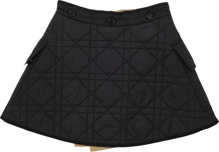 Dior Belted Cargo Mini Skirt BlackKhaki