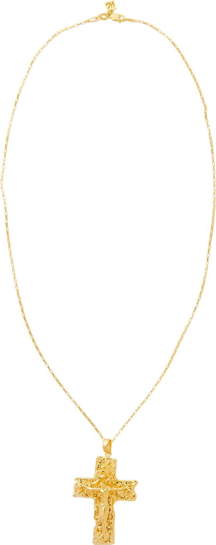 Veneda Carter VC009 Cross Pendant Necklace Gold Vermeil