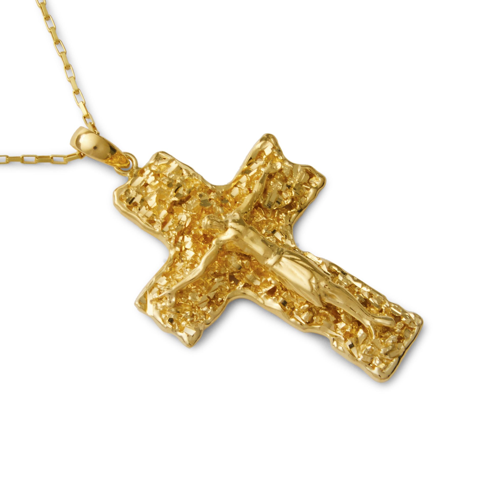 Buy Veneda Carter VC009 Cross Pendant Necklace 'Gold Vermeil