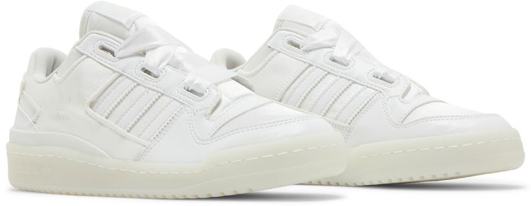 Adidas Forum Satin Low J Triple White