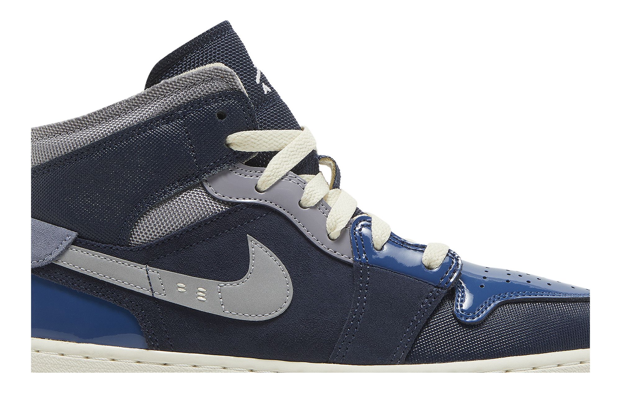 【NIKE】AIR JORDAN 1 MID SE OBSIDIAN Air Jordan 1 Mid SE Craft - 'Inside Out' - Obsidian - New