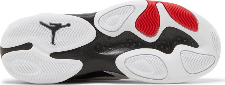 Jordan Max Aura 4 White Black University Red