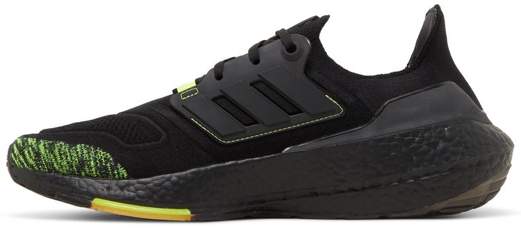 Adidas UltraBoost 22 Black Solar Yellow