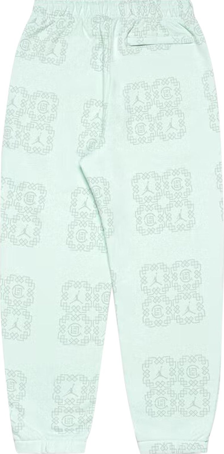 Air Jordan x Clot Jade Fleece Sweatpants Barely Green