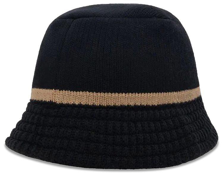Stussy Link Knit Bucket Hat Black