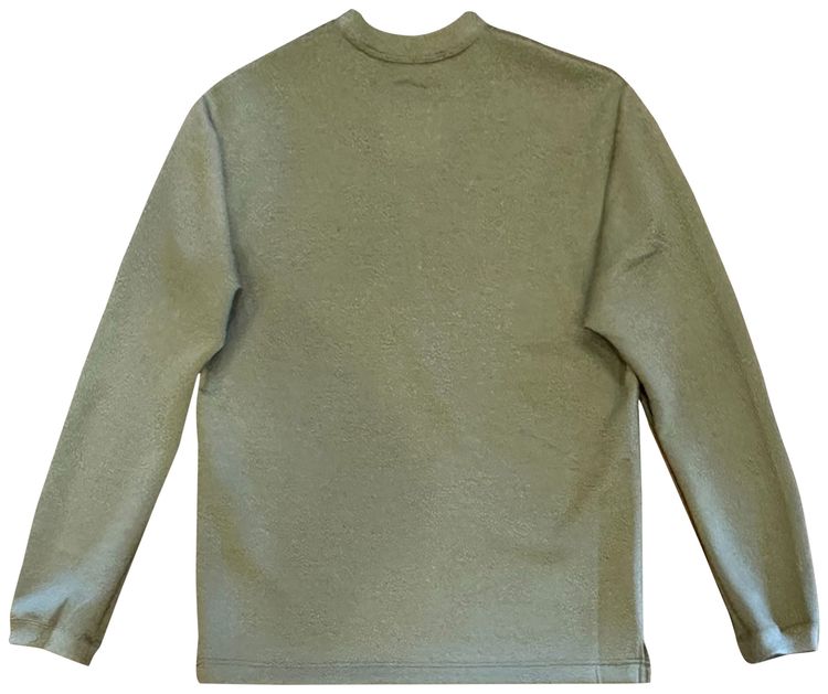 And Wander Airly Warm Crew Sweatshirt Charcoal