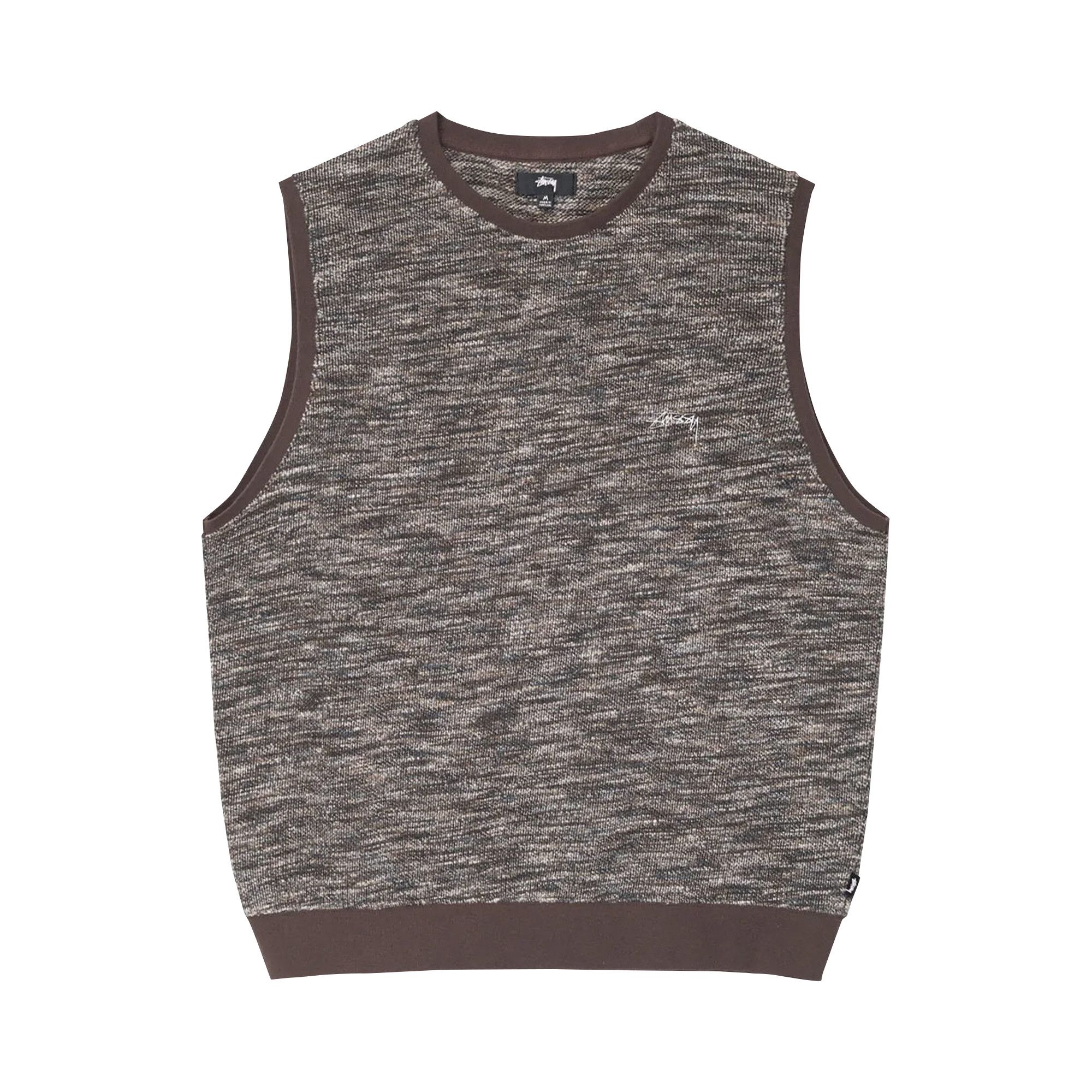 Buy Stussy Marled Knit Vest 'Multicolor' - 1140316 MULT | GOAT
