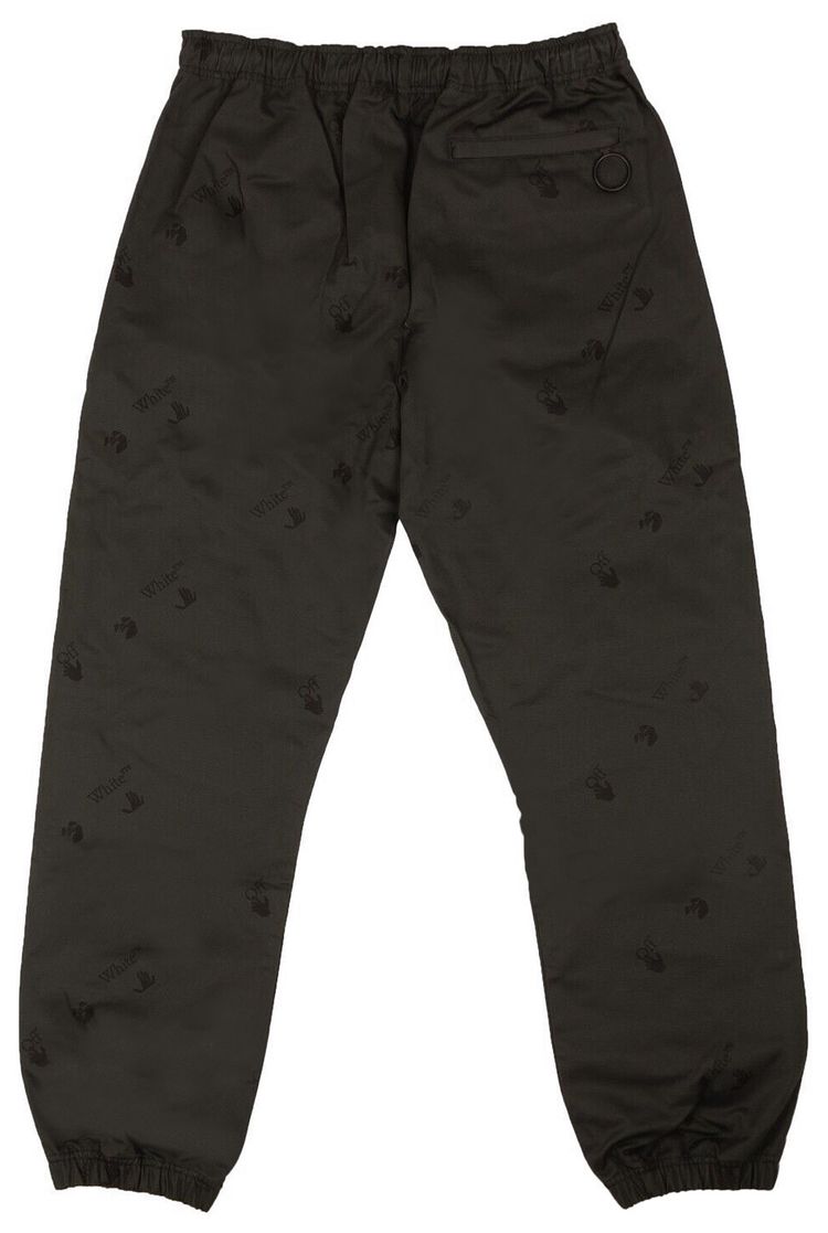 Off White Casual Pant Black