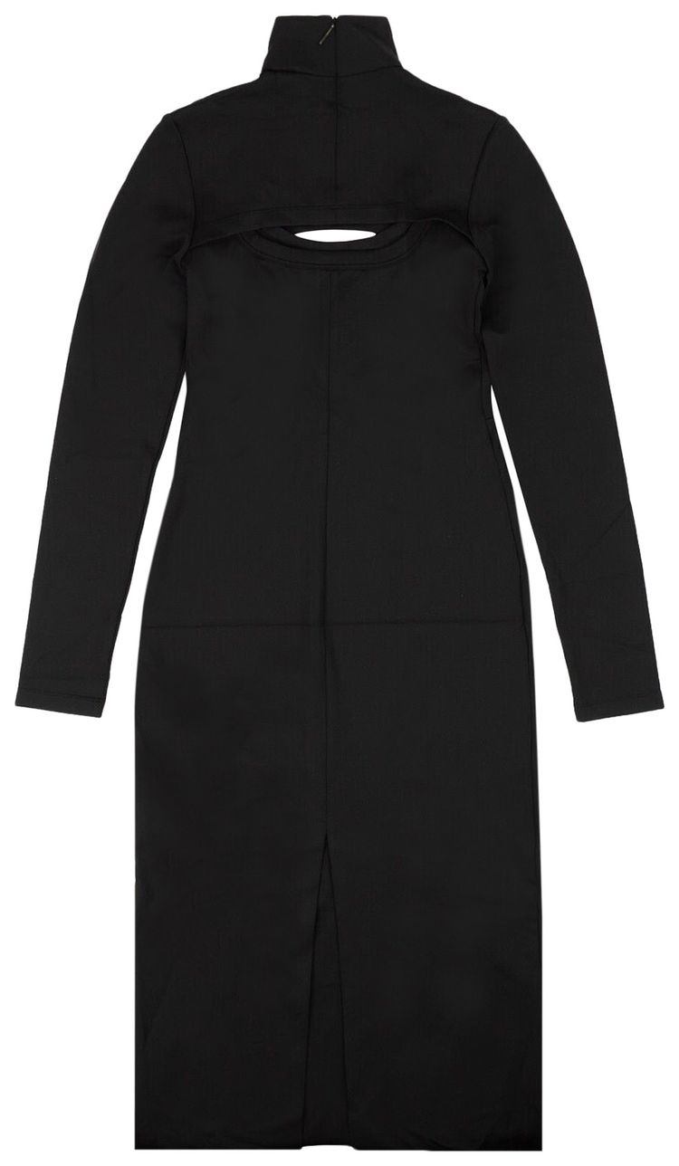 Ambush Cut Out Dress Black