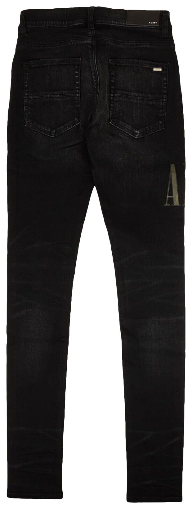 Amiri Core Applique Jean Aged Black