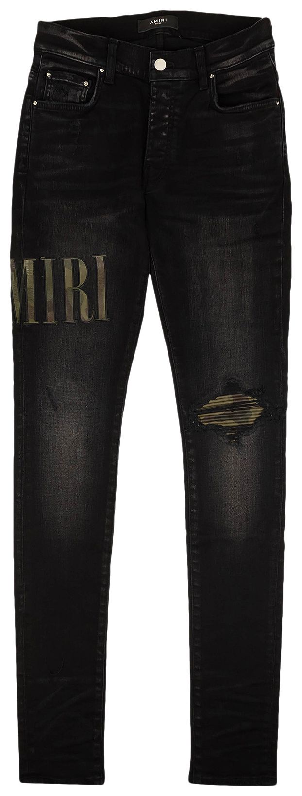 Amiri Core Applique Jean Aged Black