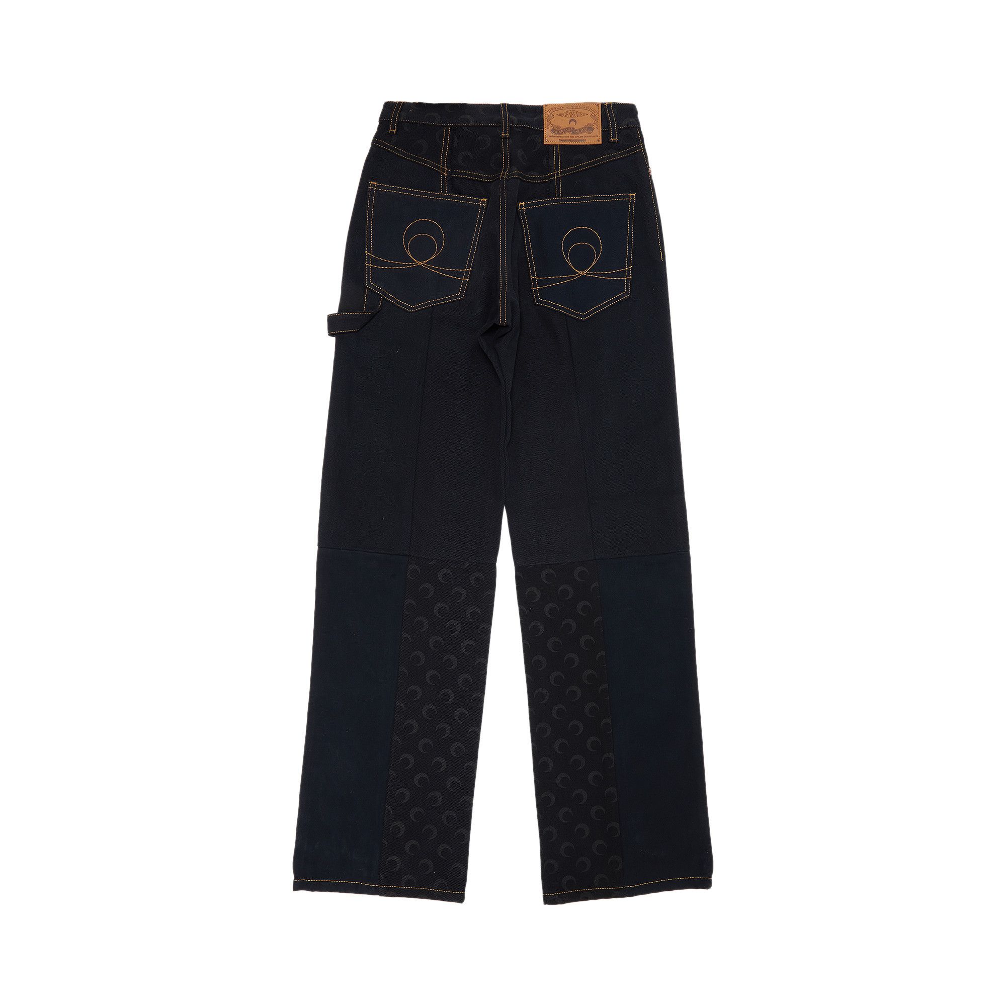 Marine Serre Moonデニム　ブラック Marine Serre Moonデニム ブラック