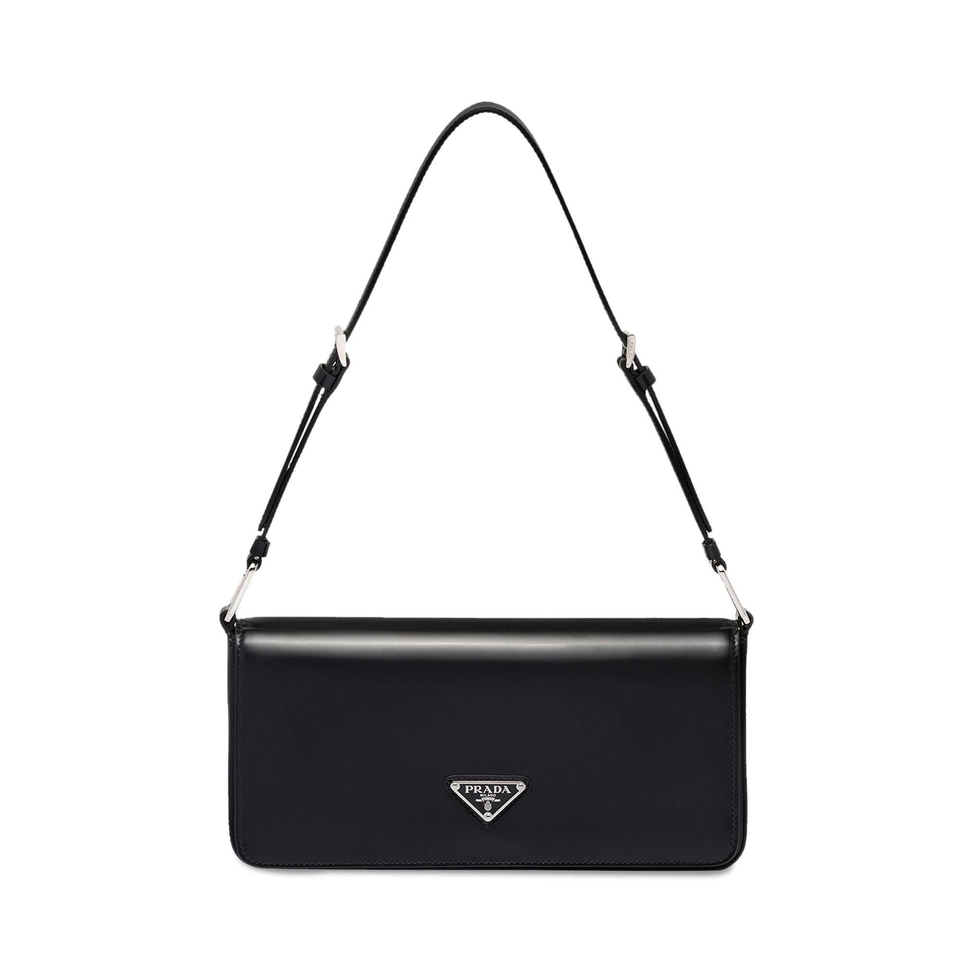 【セール】プラダ☆ロゴ ファム ブラッシュドレザーバッグ1BD323 Buy Prada Brushed Leather Prada Femme Bag 'Black' - 1BD323