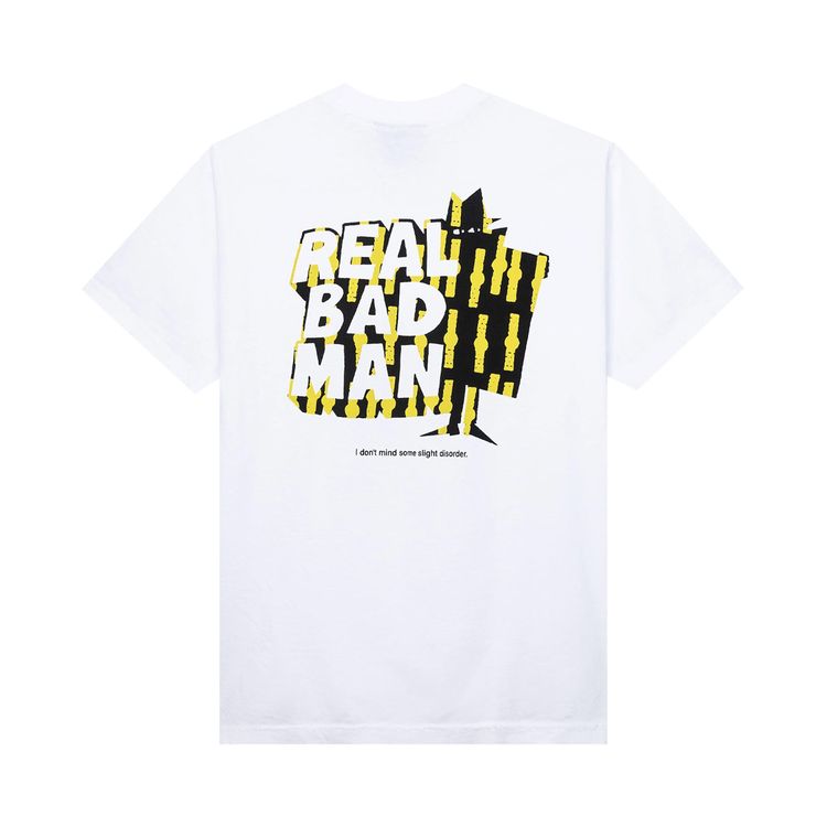 Real Bad Man Logo Vol 10 Short Sleeve Tee White