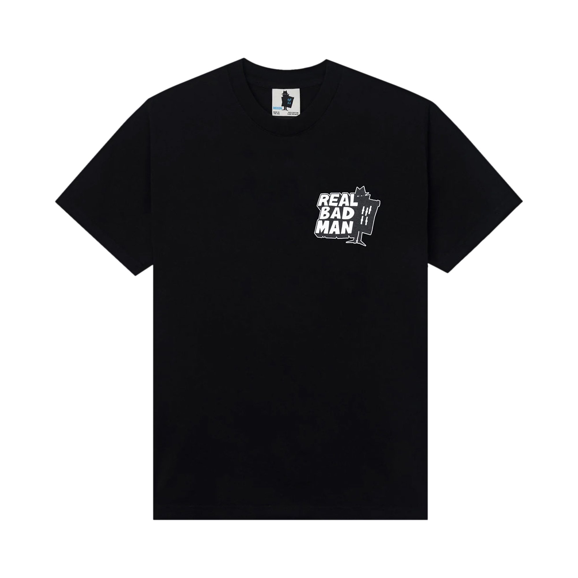 Buy Real Bad Man Logo Vol 10 Short-Sleeve Tee 'Black' - RBM1005401