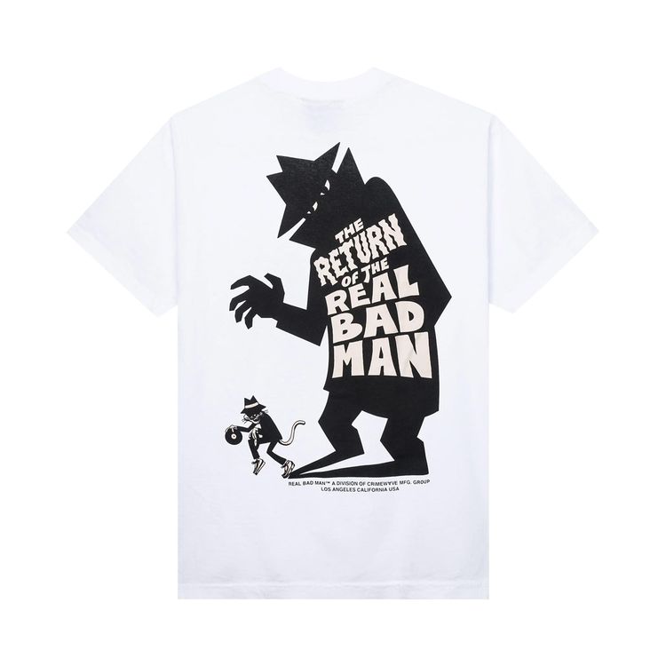 Real Bad Man Return Of The RBM Short Sleeve Tee White