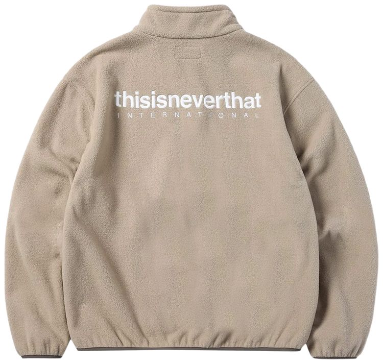 thisisneverthat Fleece Jacket Beige