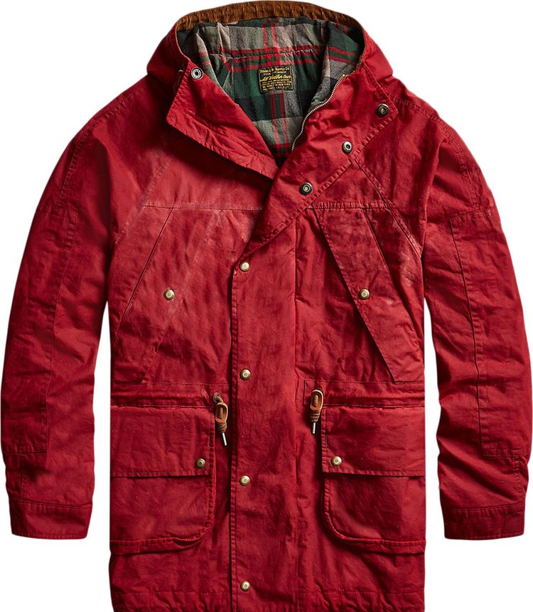 Polo Ralph Lauren Goodleigh Hooded Jacket 'Vintage Red'